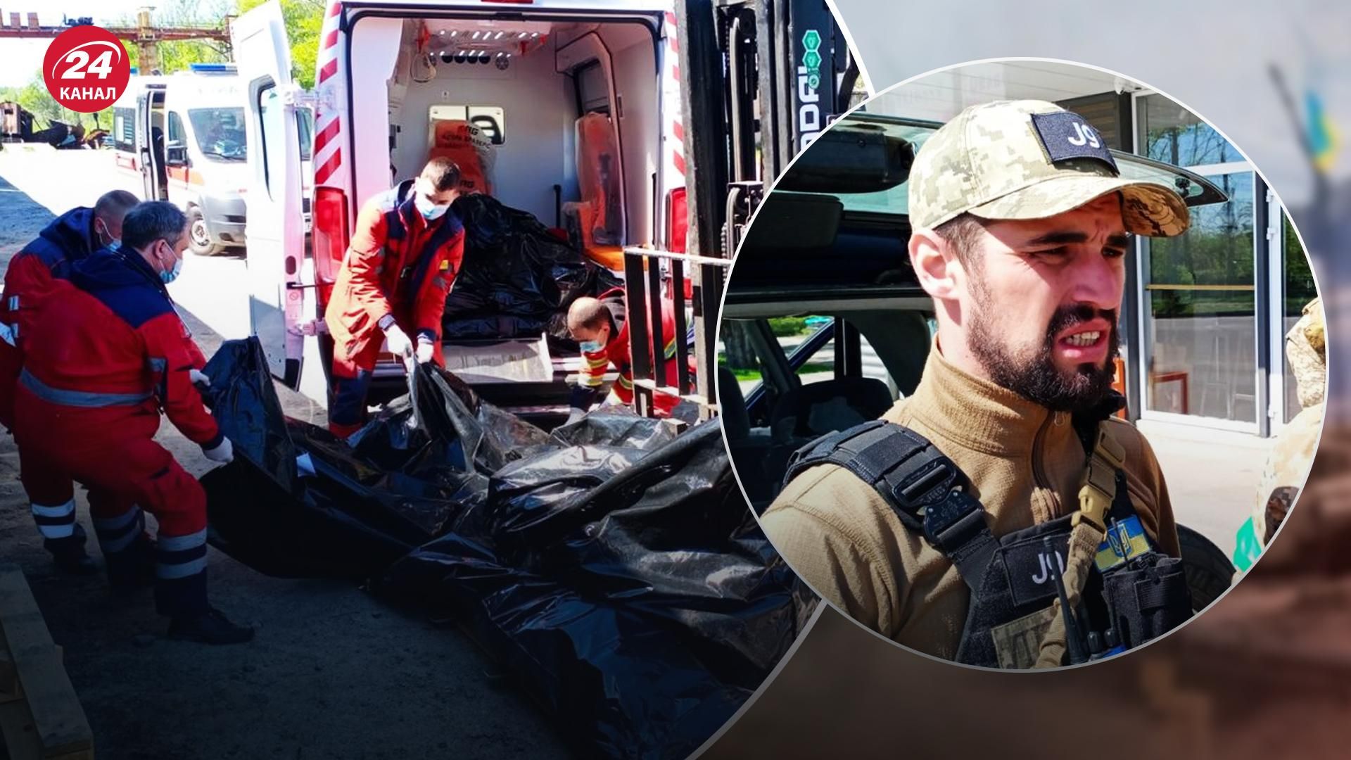 З Харкова знищених російських окупантів відвантажують вагонами З Харкова знищених російських окупантів відвантажують вагонами