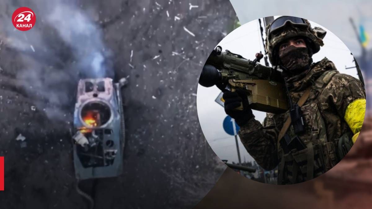 Украинские защитники уничтожили 2 танка и БМП врага: огненное видео Украинские защитники уничтожили 2 танка и БМП врага: огненное видео