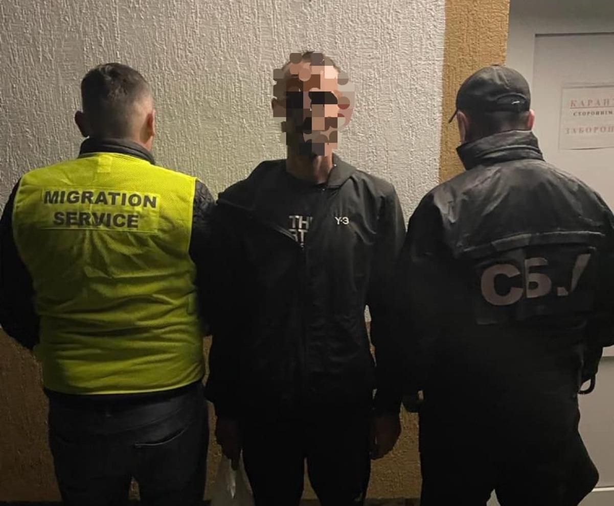 На Львівщині СБУ затримала росіянина, який допомагав агресору На Львівщині СБУ затримала росіянина, який допомагав агресору