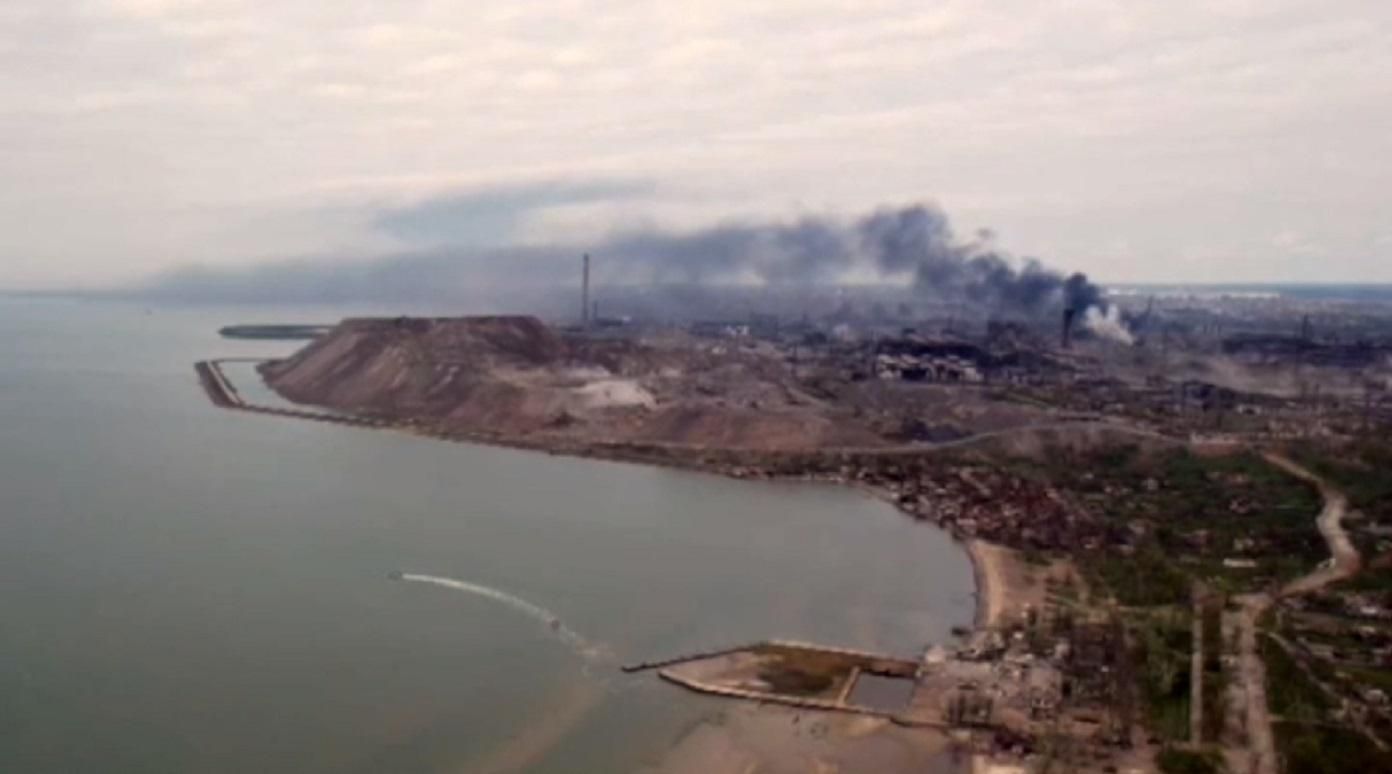 Під прикриттям режиму тиші окупанти влаштували нову точку для корегування обстрілів "Азовсталі" Під прикриттям режиму тиші окупанти влаштували нову точку для корегування обстрілів "Азовсталі"