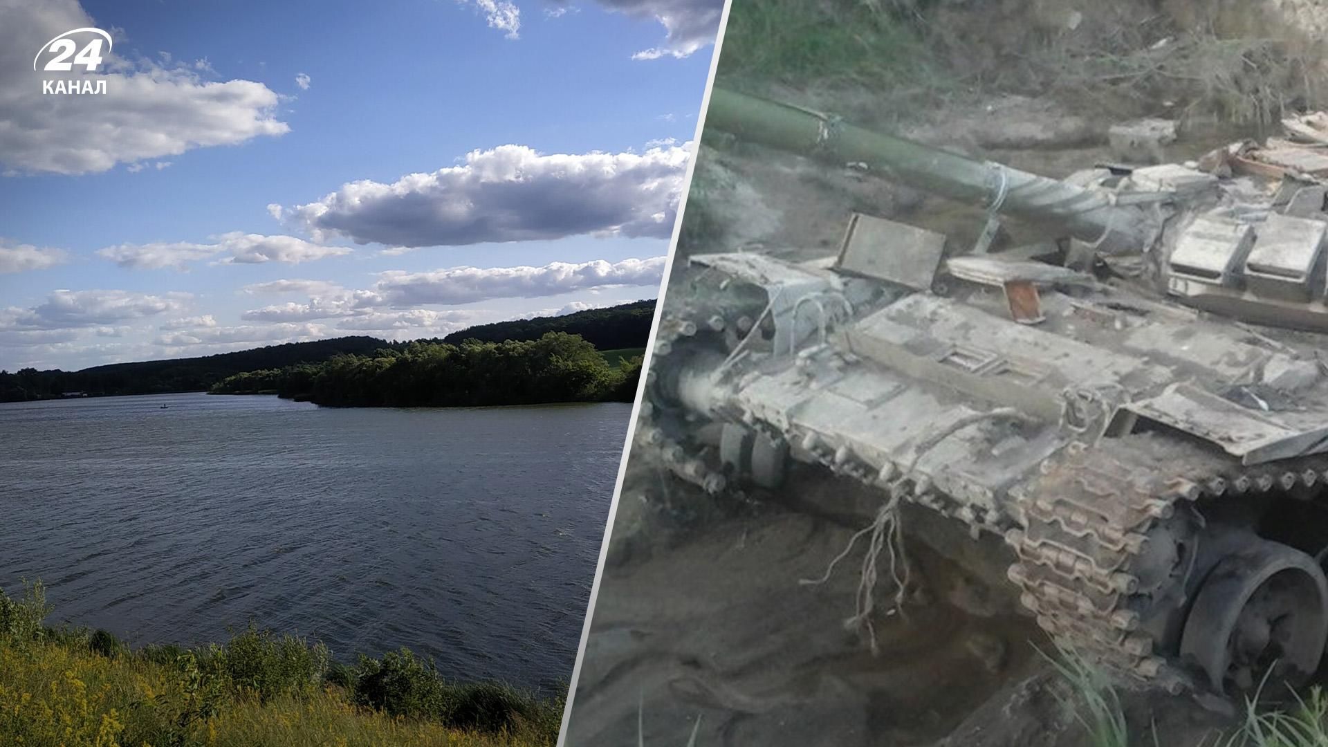 Застрягли в мулі: окупанти намагались перетнути річку Оскіл на Харківщині Застрягли в мулі: окупанти намагались перетнути річку Оскіл на Харківщині