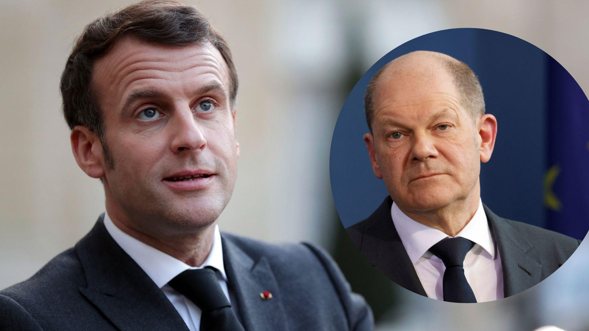 Макрон їде в Берлін, щоб поговорити з Шольцом про війну в Україні