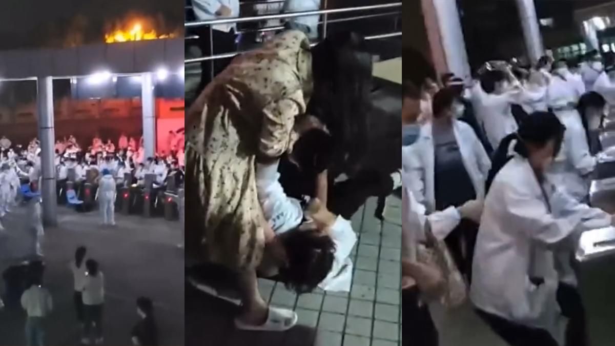 Сотні працівників утекли з виробництва Apple, атакувавши паркани та охорону: що сталося Сотні працівників утекли з виробництва Apple, атакувавши паркани та охорону: що сталося