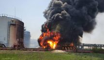 Обстрел нефтеперерабатывающего завода в Лисичанске: есть угроза взрыва