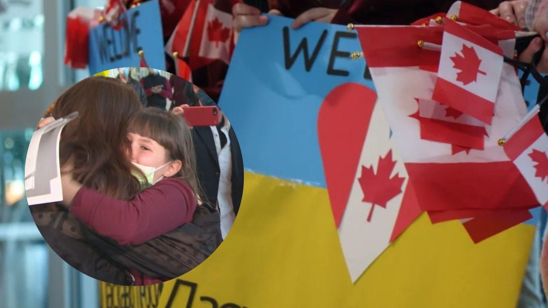 До Канади прибув перший літак з українськими біженцями До Канади прибув перший літак з українськими біженцями