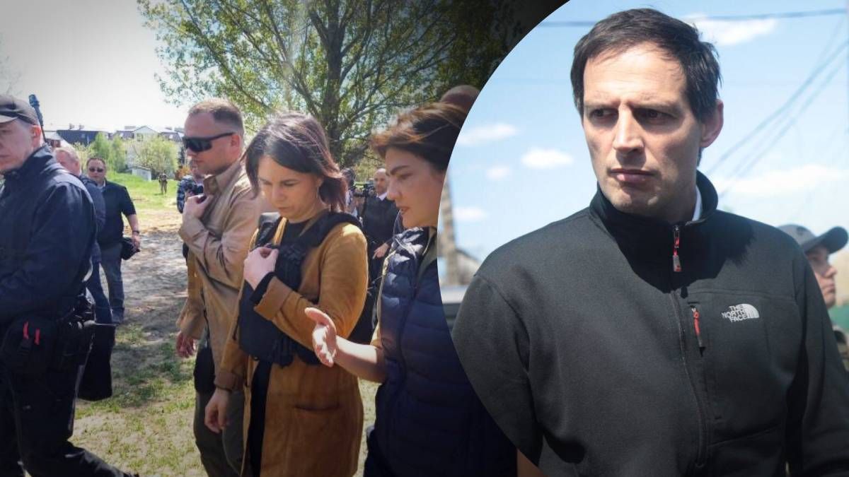 Главы МИД Германии и Нидерландов прибыли с визитом в Украину: посетили Бучу и Ирпень Главы МИД Германии и Нидерландов прибыли с визитом в Украину: посетили Бучу и Ирпень