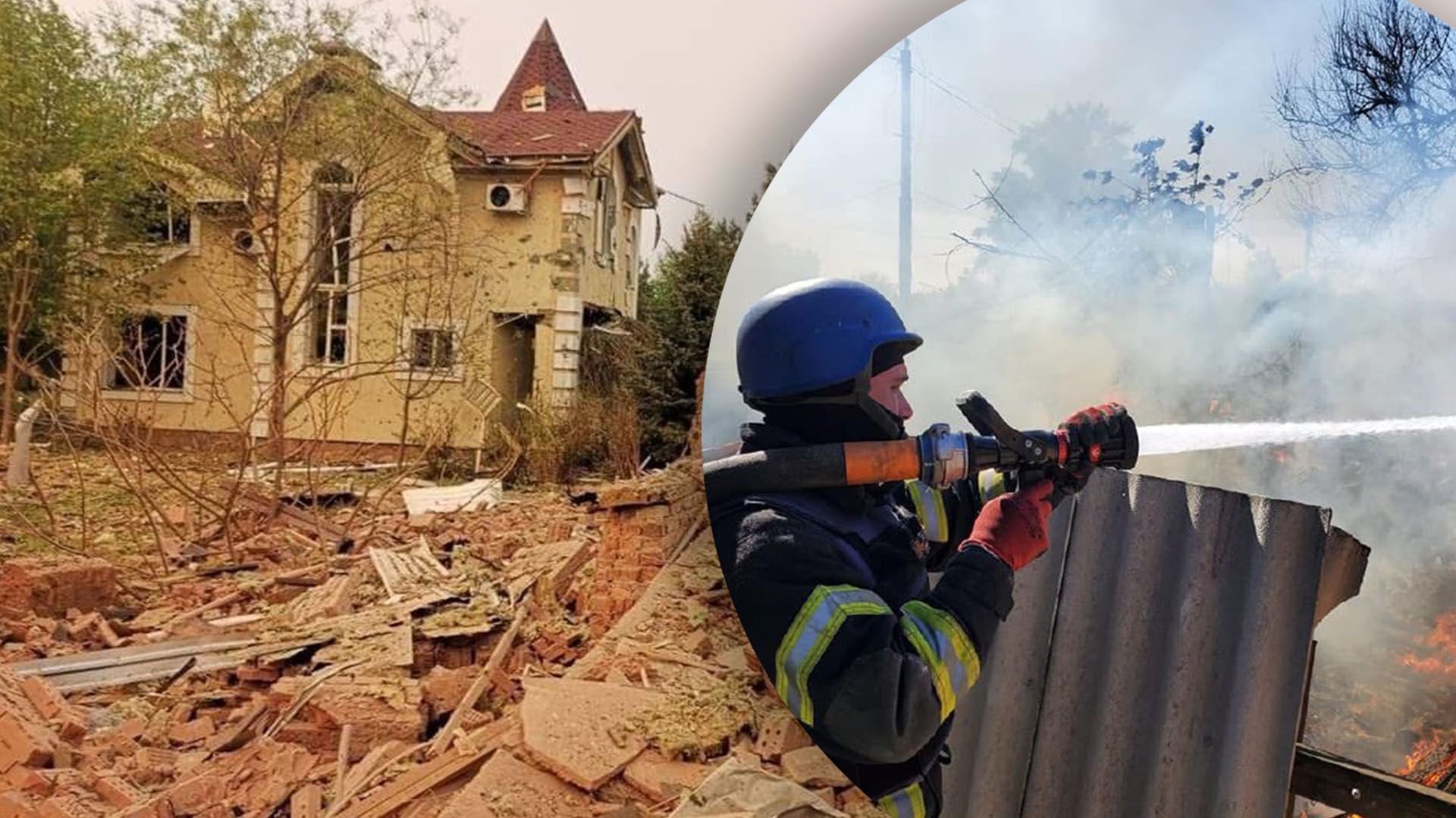 Из-за российских обстрелов спасатели в Луганской области не могут достать людей из-под завалов Из-за российских обстрелов спасатели в Луганской области не могут достать людей из-под завалов