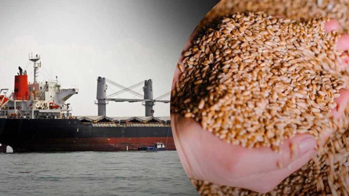 Викрадене з України зерно вже в Середземному морі