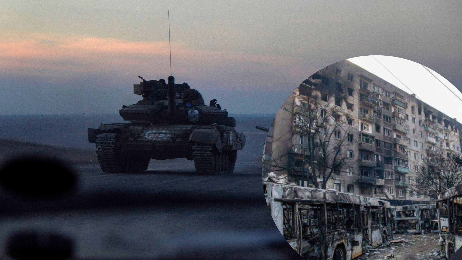 Оккупанты хотят запустить ремонтную базу для танков и БТРов в Мариуполе Оккупанты хотят запустить ремонтную базу для танков и БТРов в Мариуполе