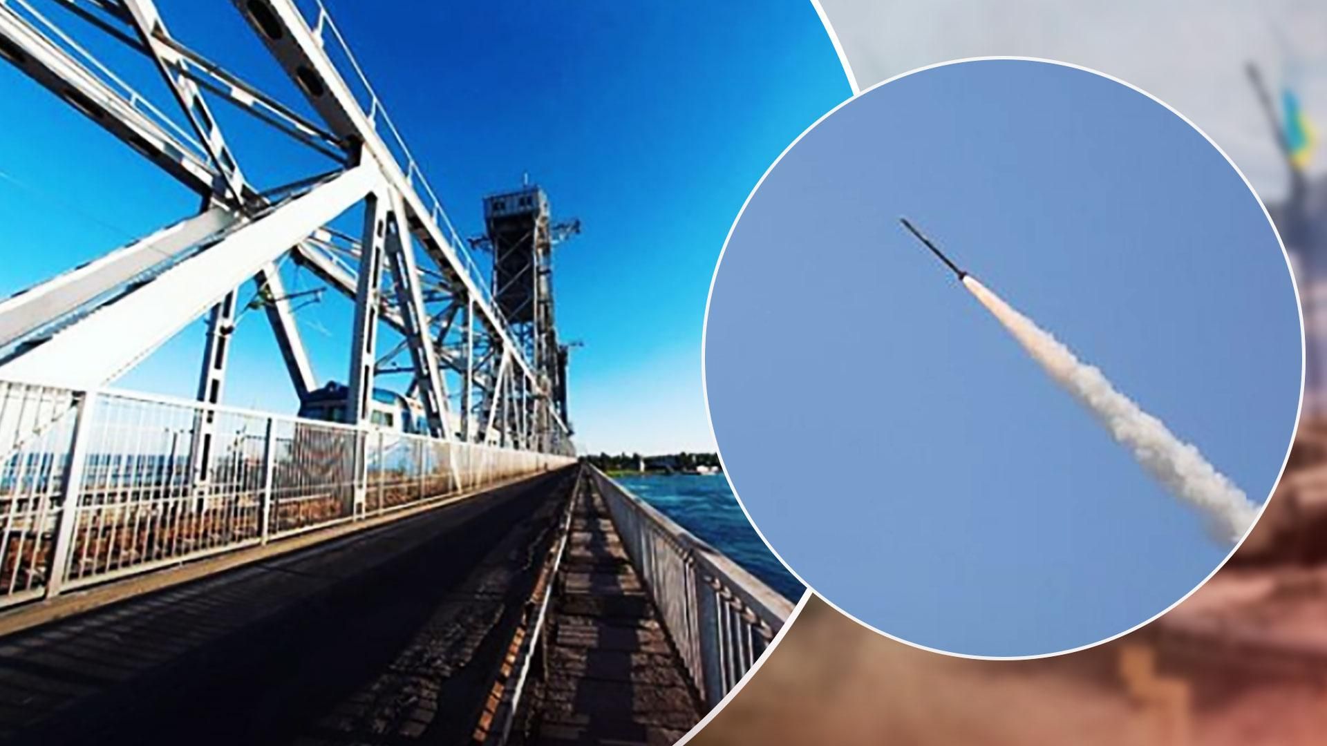 Россияне в четвертый раз запустили ракету в мост через Днестровский лиман