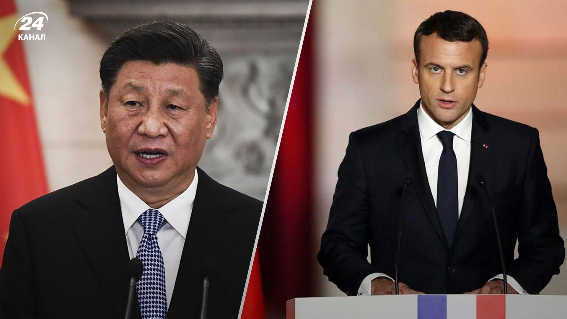 Сі Цзіньпін обговорив Україну з Макроном: наголосили на невідкладному припиненні вогню