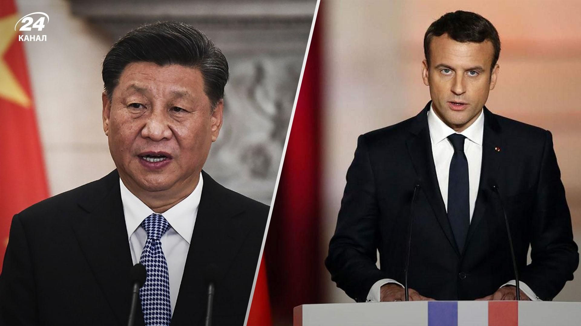 Си Цзиньпин обсудил Украину с Макроном: подчеркнули немедленное прекращение огня Си Цзиньпин обсудил Украину с Макроном: подчеркнули немедленное прекращение огня