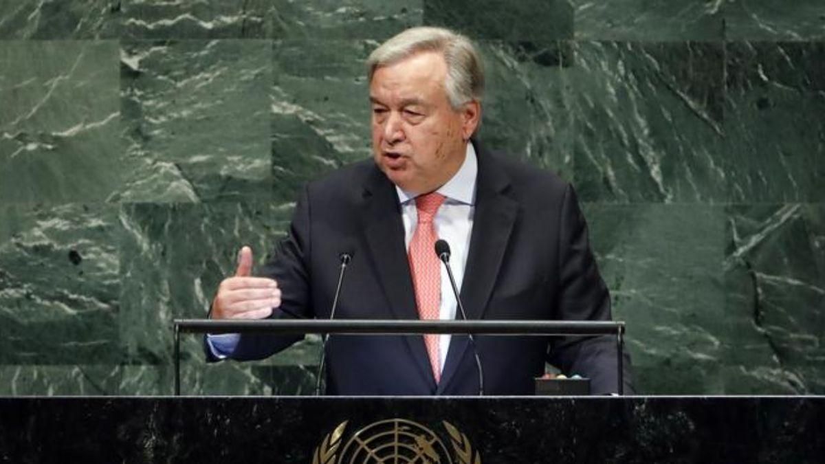 Гутерреш поки не бачить передумов для перемир'я в Україні Гутерреш поки не бачить передумов для перемир'я в Україні