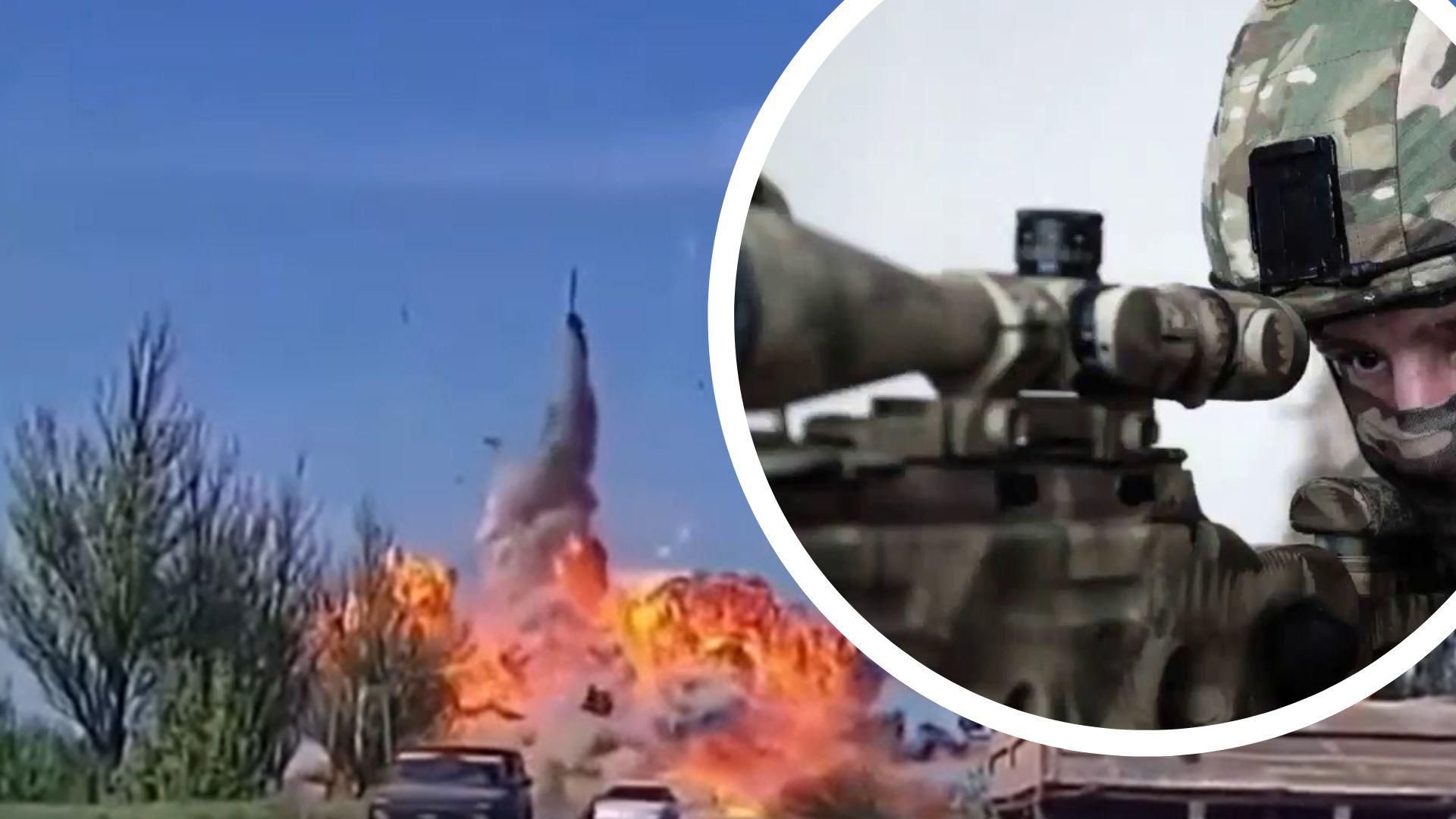 Китайське ТБ зафіксувало момент підриву російського танка: епічні кадри