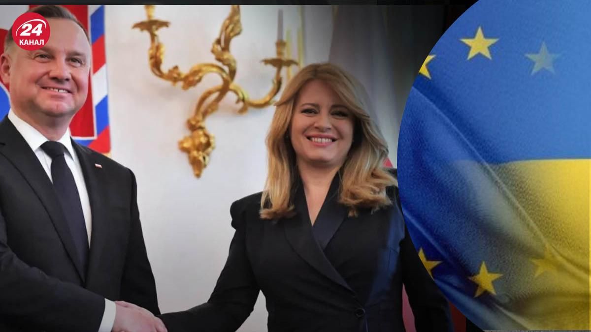 Польша и Словакия будут лоббировать предоставление Украине статуса кандидата в ЕС Польша и Словакия будут лоббировать предоставление Украине статуса кандидата в ЕС