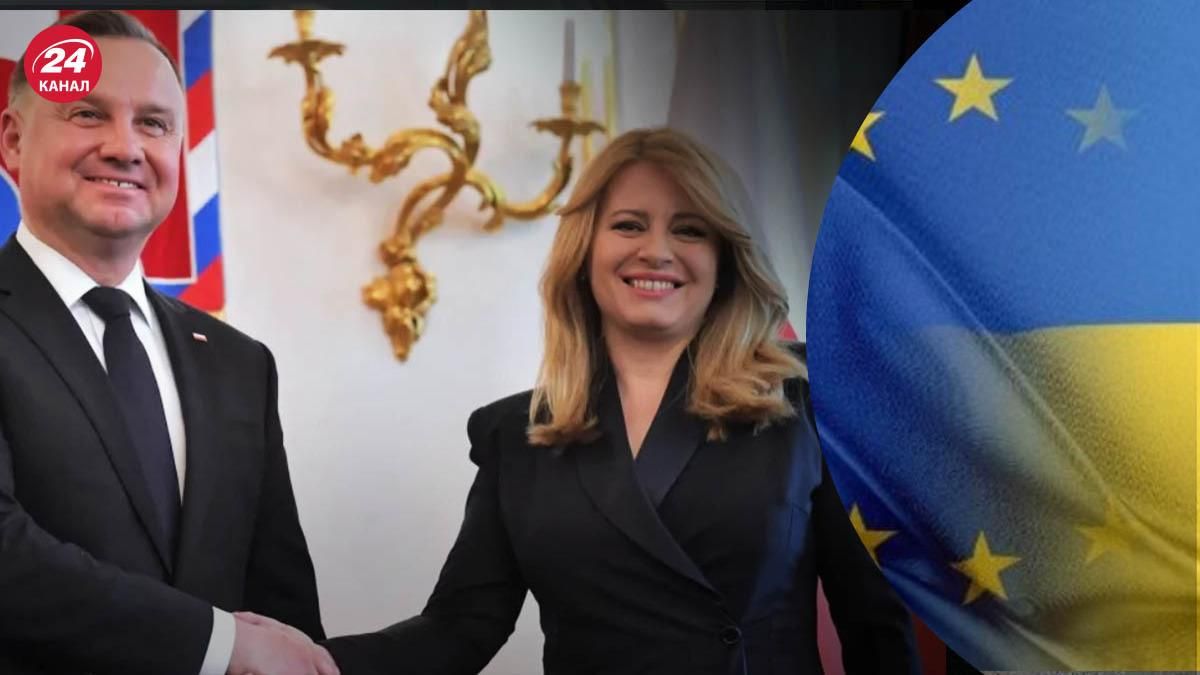 Польша и Словакия будут лоббировать предоставление Украине статуса кандидата в ЕС