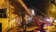 Спасатели ликвидировали пожар в столичном кинотеатре "Тампере": видео