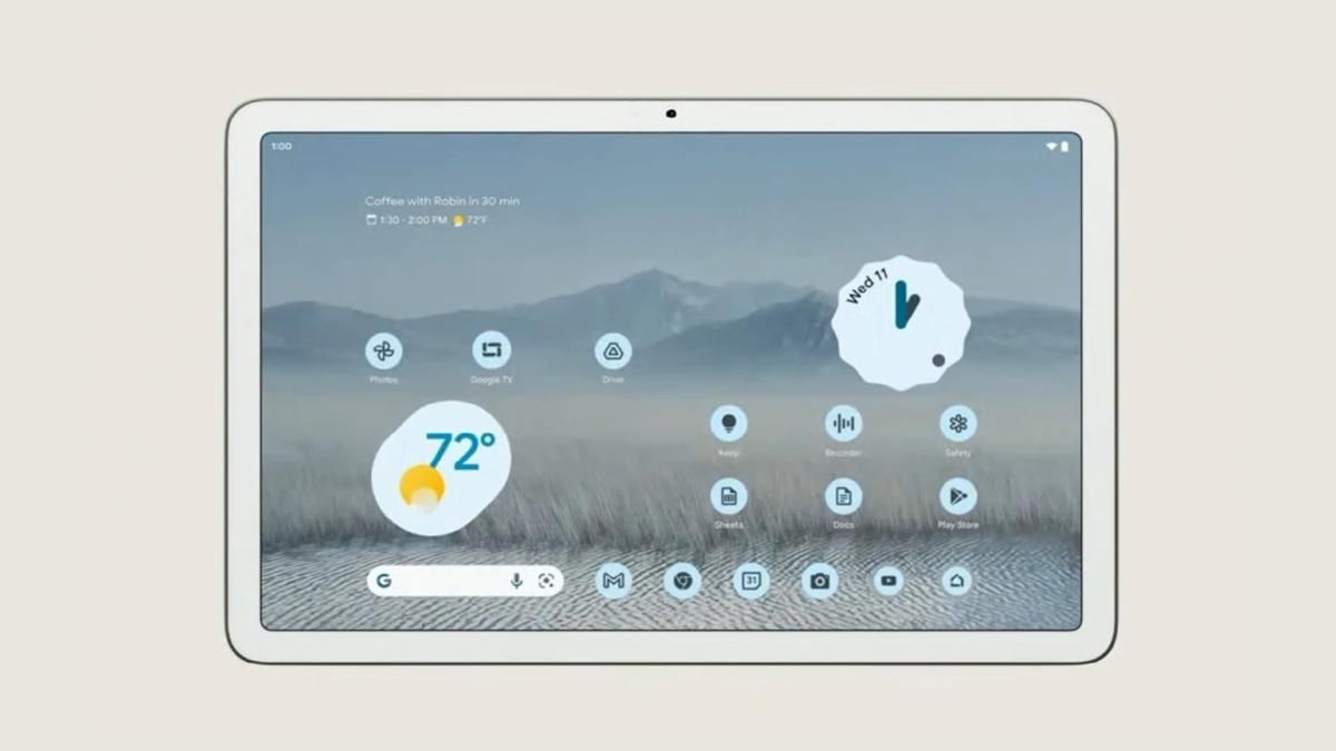 Долгожданный планшет от Google наконец-то показали на I/O 2022: что о нем известно Долгожданный планшет от Google наконец-то показали на I/O 2022: что о нем известно