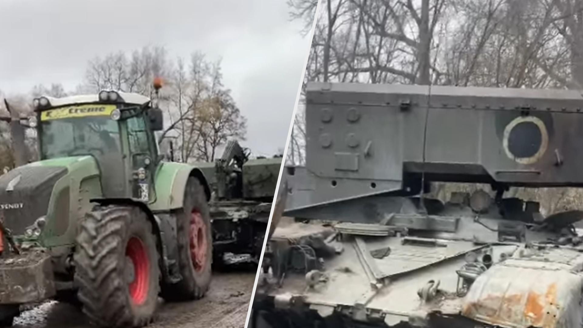 Українські фермери вполювали нові трофеї: російський "Сонцепек" і зарядку до нього