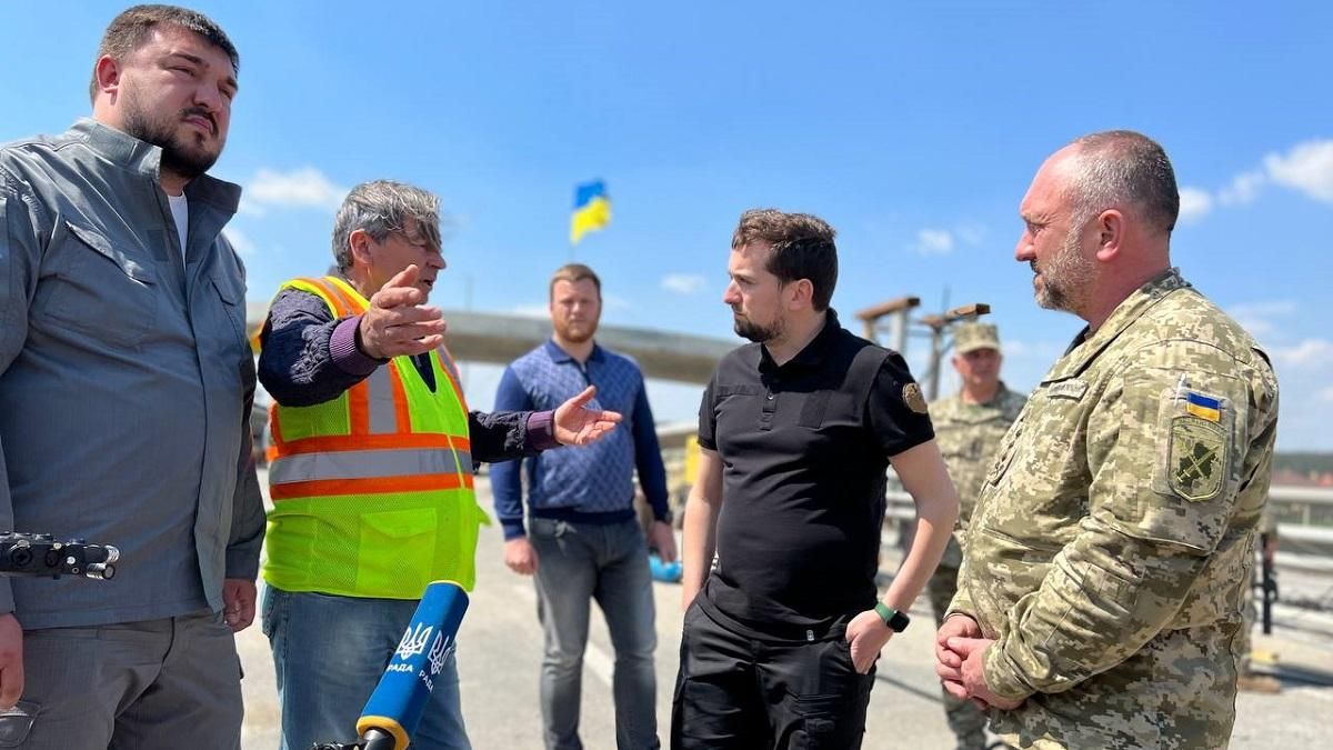 В ОП анонсували відкриття відновленого мосту через річку Ірпінь В ОП анонсували відкриття відновленого мосту через річку Ірпінь