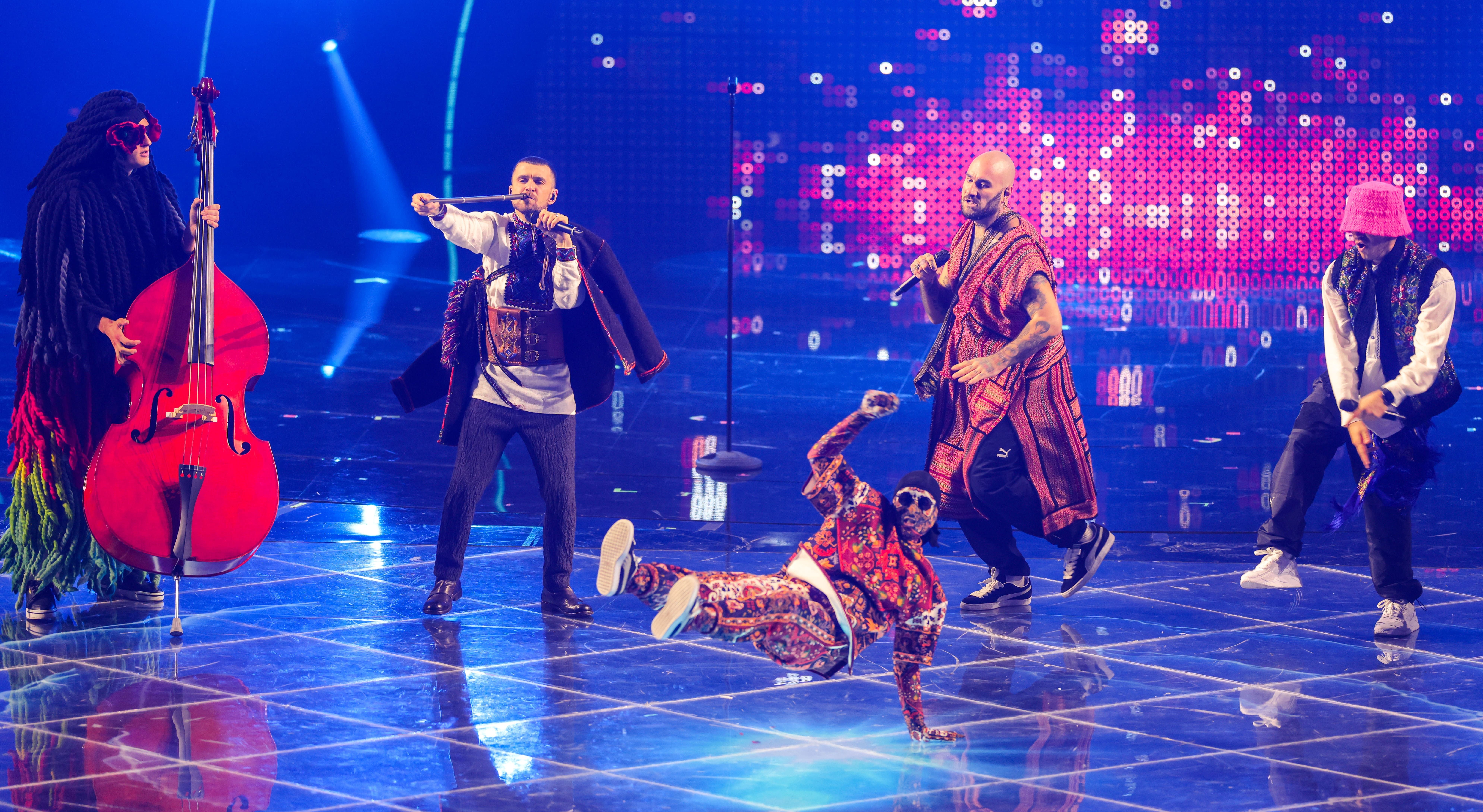 Kalush Orchestra у фіналі Євробачення 2022: відео виступу