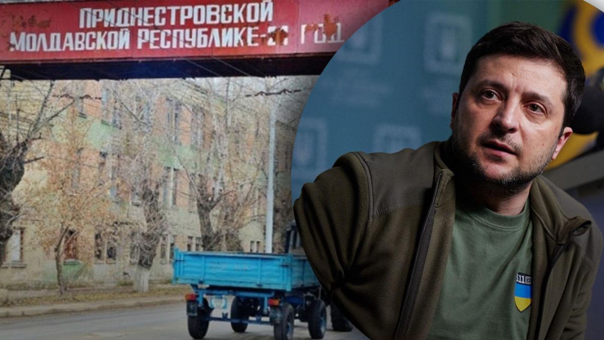 С Приднестровья может быть атака, Россия контролирует там 100% людей, – Зеленский