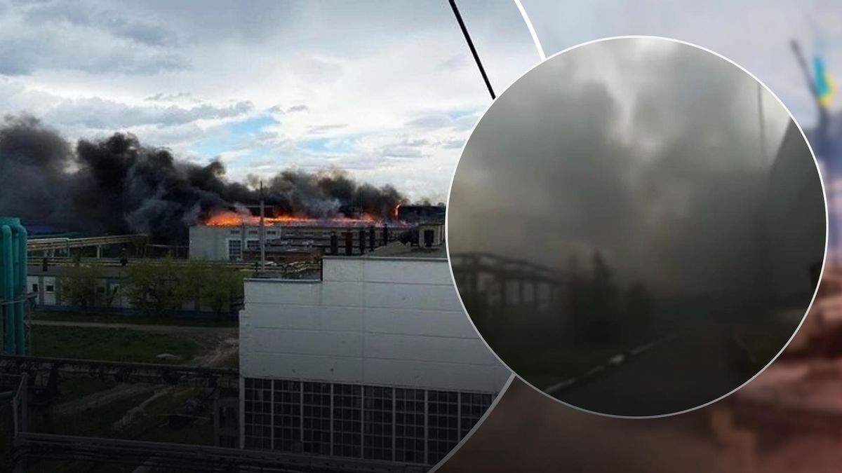 Россия продолжает пылать: загорелся трубный завод, принадлежащий миллиардеру – жуткое видео