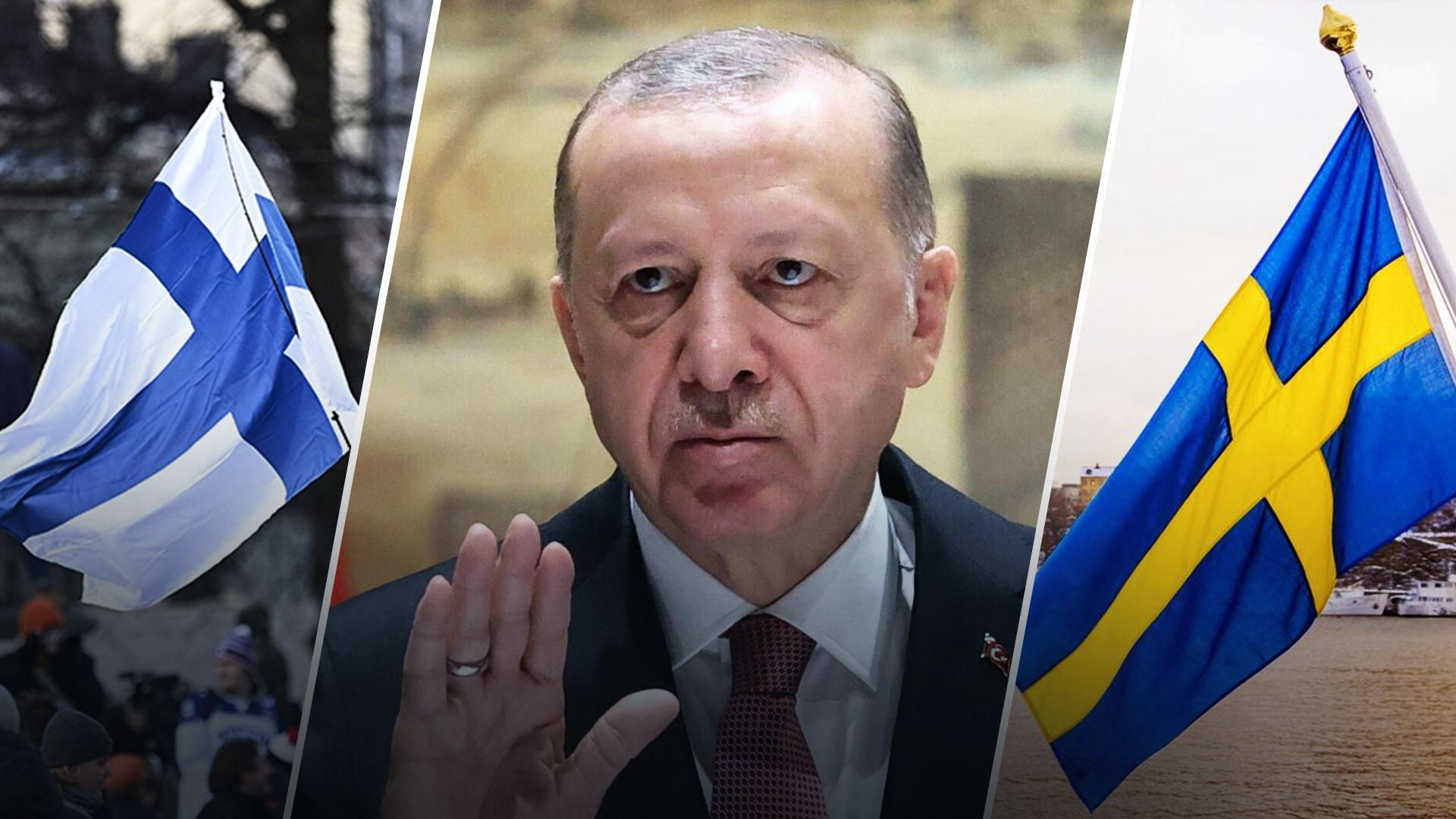 Ердоган проти вступу Швеції та Фінляндії у НАТО  порівняв їх із "пансіонатами для терористів" - 24 Канал