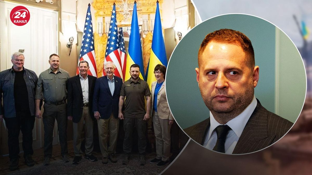 Потужний сигнал підтримки, – Єрмак про візит американських сенаторів до Києва