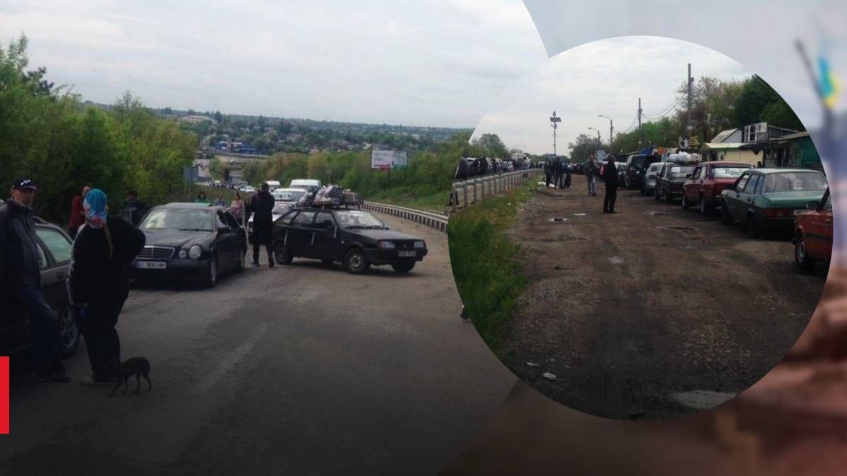 Величезну колону з евакуйованими маріупольцями нарешті пропустили до Запоріжжя Величезну колону з евакуйованими маріупольцями нарешті пропустили до Запоріжжя