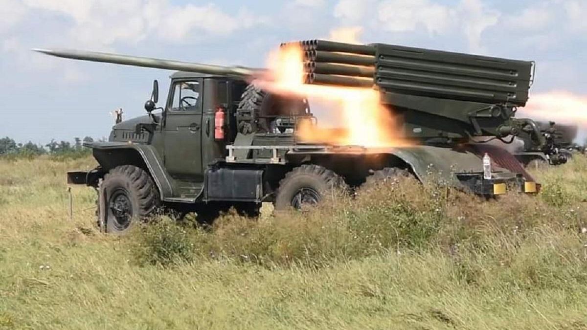 Россияне снова несколько раз из "Градов" обстреляли пограничные территории Криворожского района