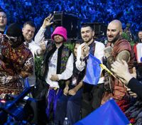 Победа Kalush Orchestra: появилось видео, как музыканты праздновали после Евровидения
