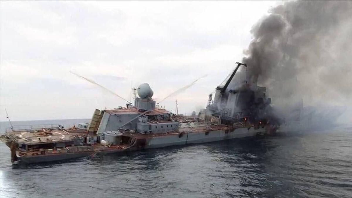 Як "Москва" йшла на дно: військові опублікували запис перемовин з російського крейсера Як "Москва" йшла на дно: військові опублікували запис перемовин з російського крейсера