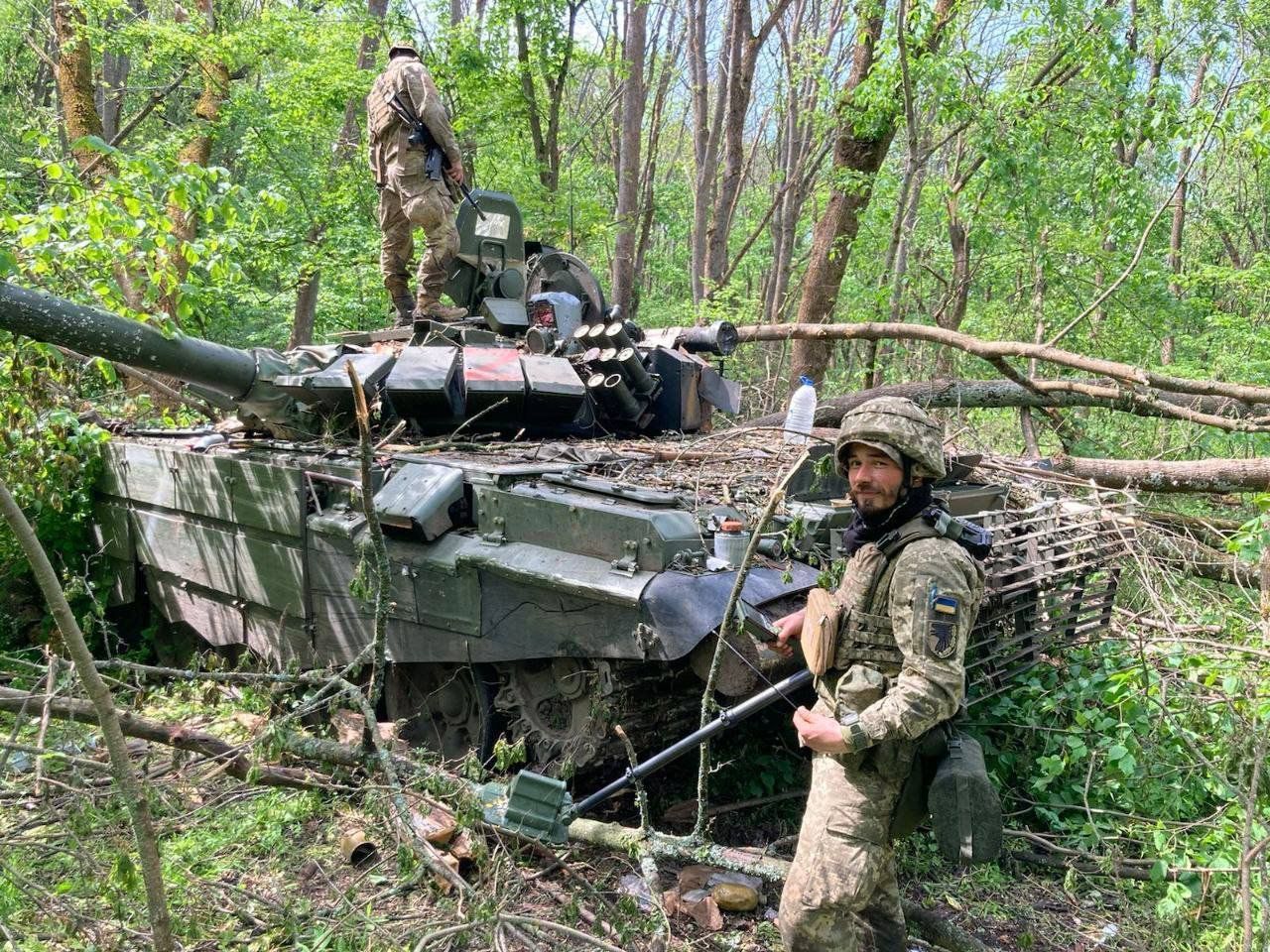 ЗСУ здобули черговий трофей - російський танк Т-72Б3