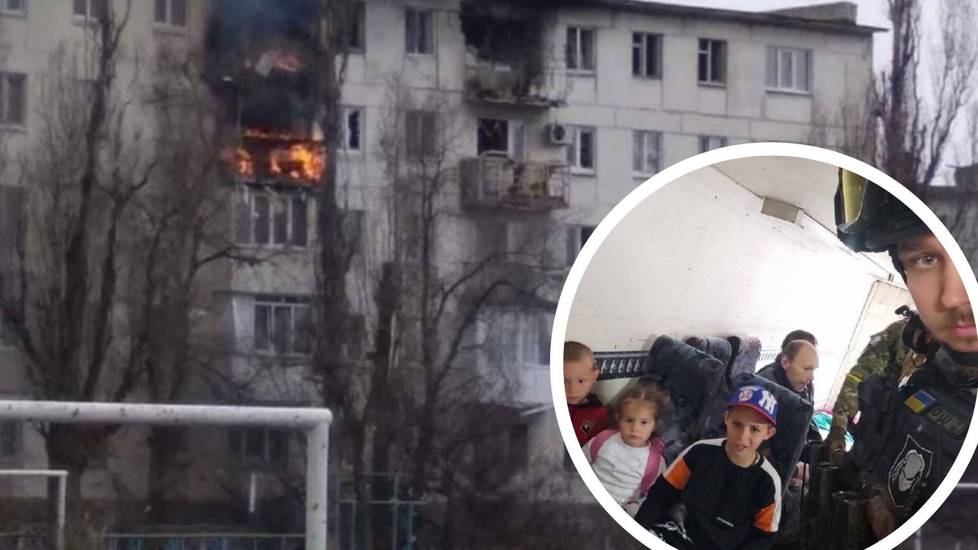 Окупанти обстріляли евакуаційне авто із Сєвєродонецька: дивом не постраждали діти Окупанти обстріляли евакуаційне авто із Сєвєродонецька: дивом не постраждали діти