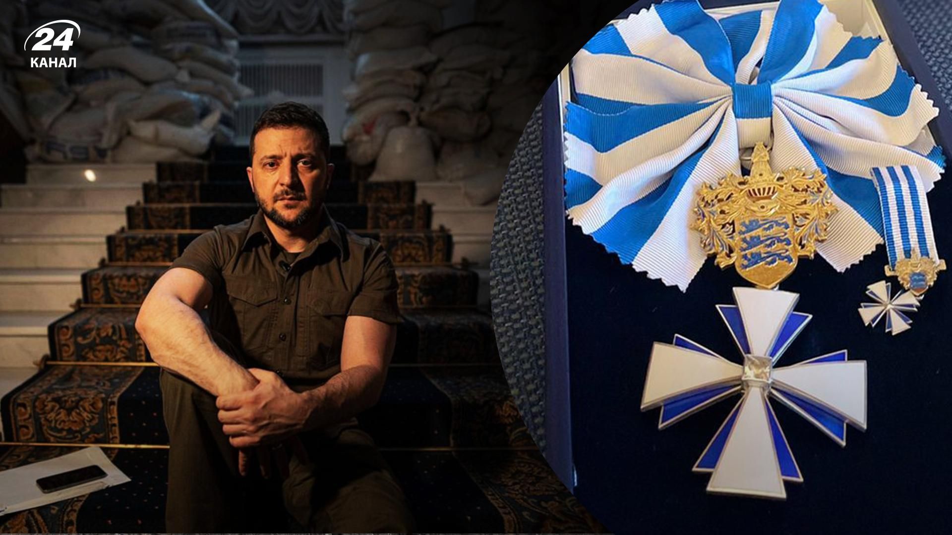 Володимир Зеленський отримав особливу нагороду – Герб Таллінна Володимир Зеленський отримав особливу нагороду – Герб Таллінна