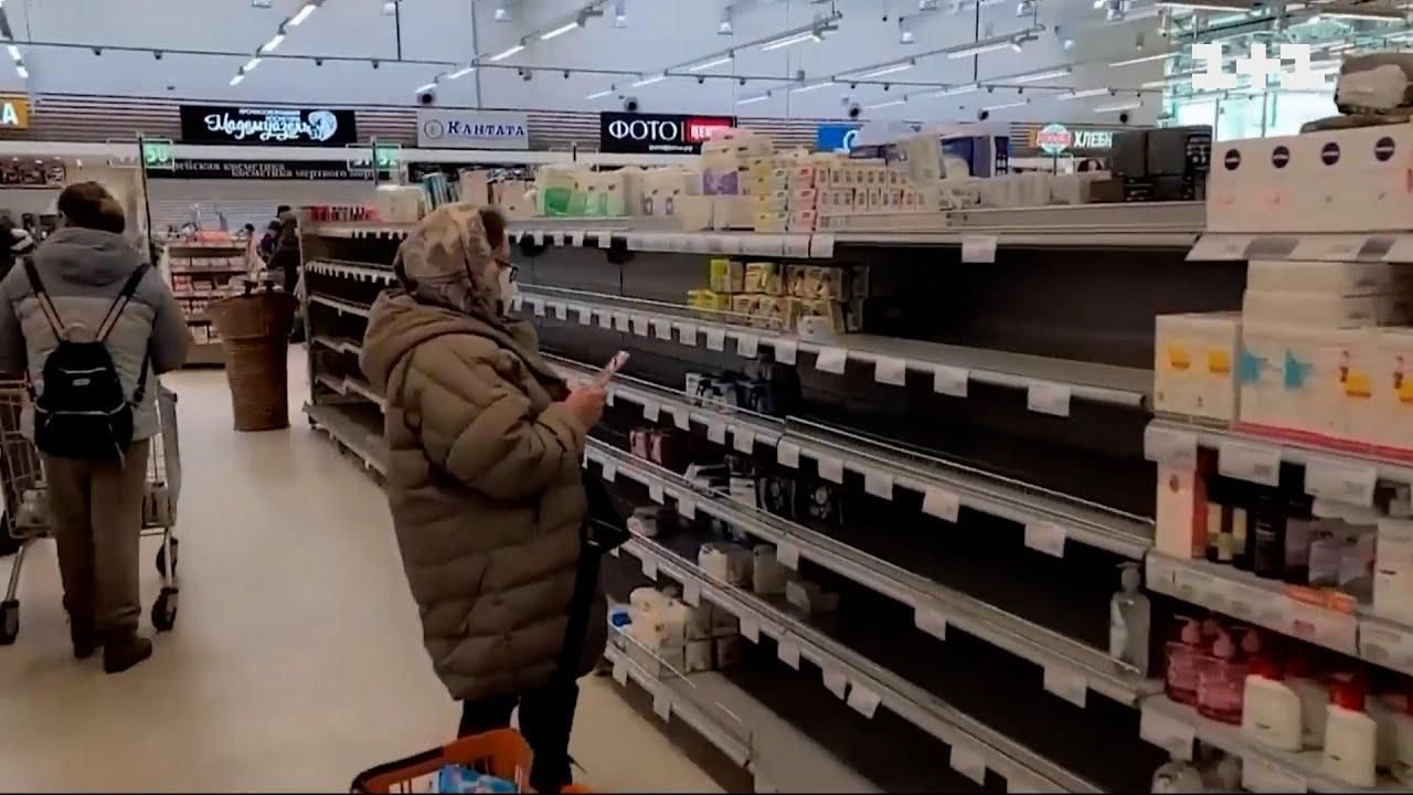 У Росії різко збільшилася кількість крадіжок у магазинах після масштабного вторгнення в Україну