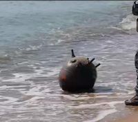 На узбережжі Одеси знешкодили дві ворожі морські міни: як це відбувалося – у відео