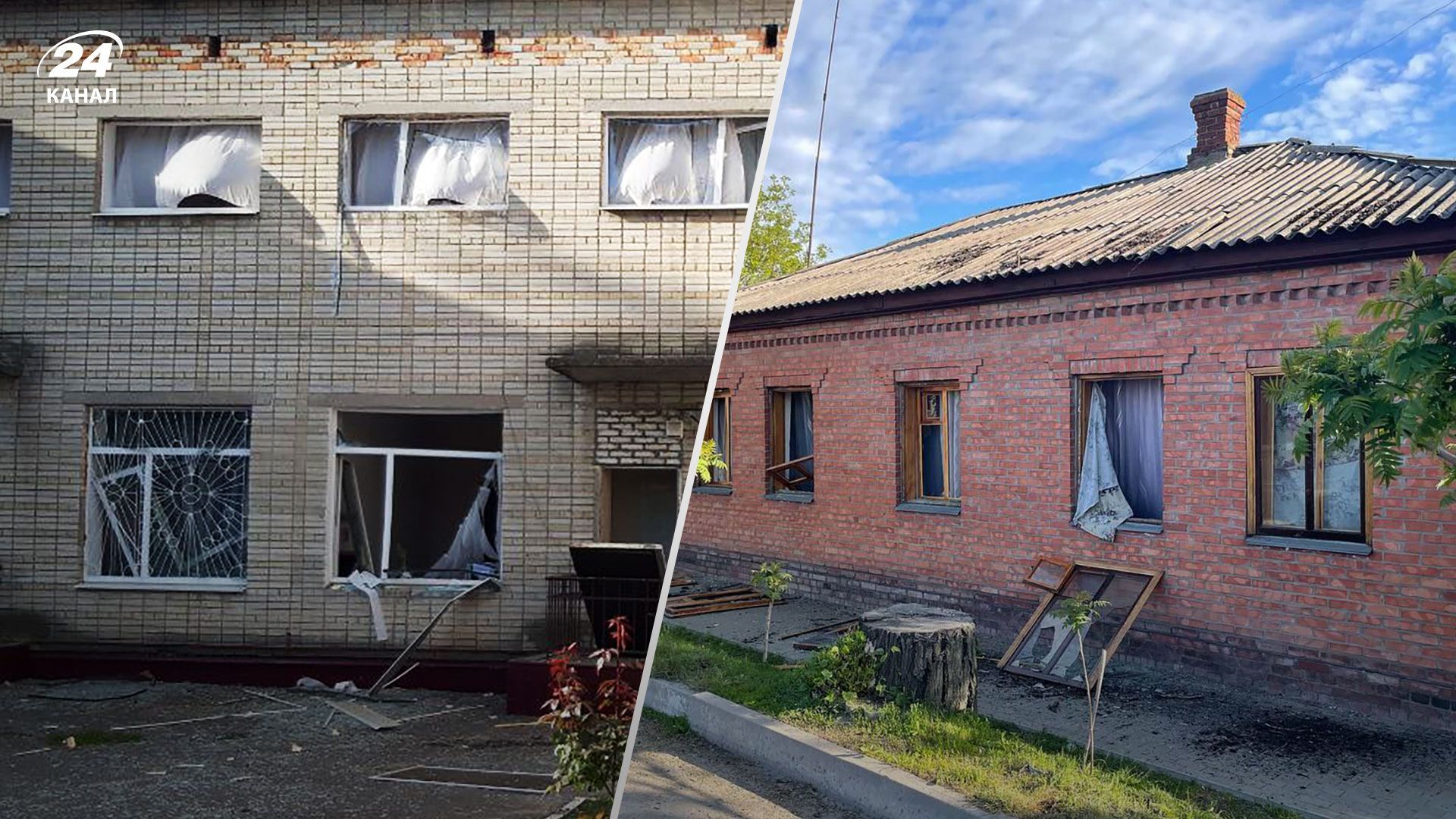 Ворог завдав 5 ракетних ударів по Охтирці: пошкоджений дитсадок та будинки, є поранені
