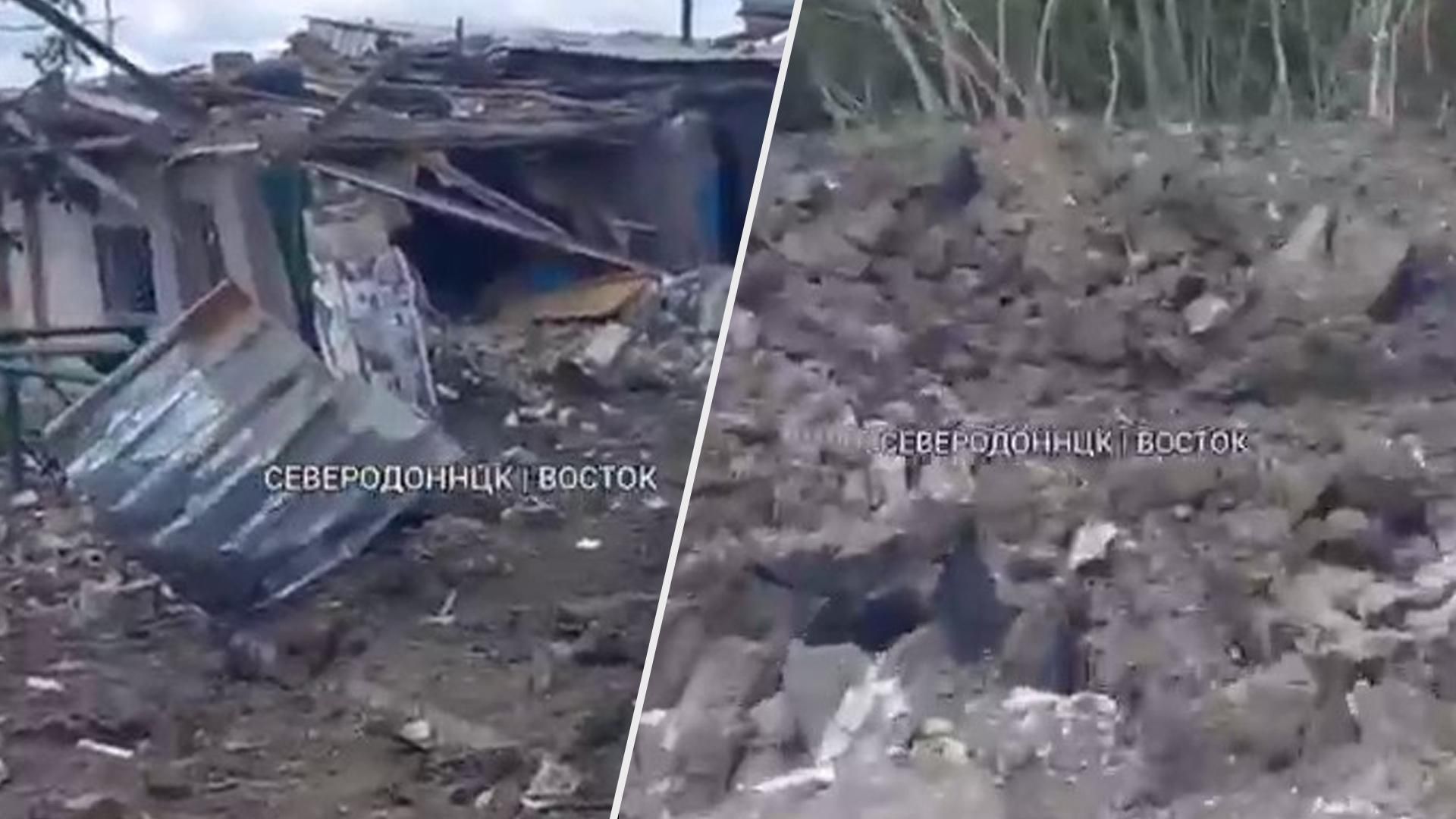 Гайдай показав наслідки ударів ворога по Лисичанську: відео бомбосховища, де ховалися люди Гайдай показав наслідки ударів ворога по Лисичанську: відео бомбосховища, де ховалися люди