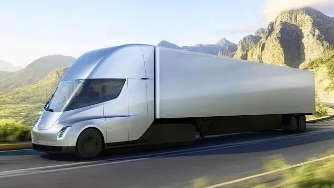 Електрична вантажівка Tesla Semi Електрична вантажівка Tesla Semi