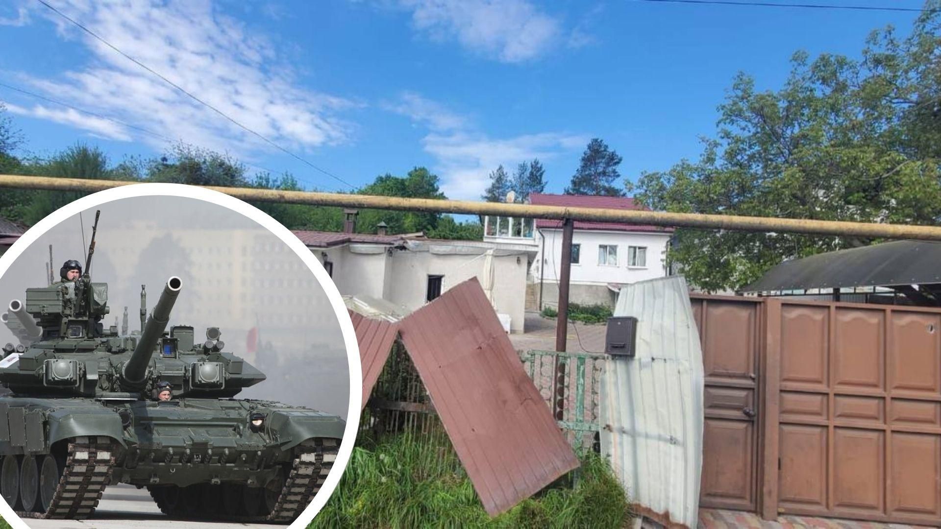 Оккупанты открыли огонь по Мерефе Харьковской области: повреждены более 30 домов