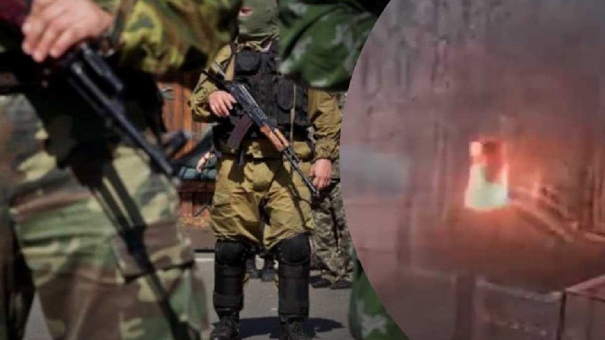 Бандеровское смузи в действии: в России снова пытались поджечь военкомат