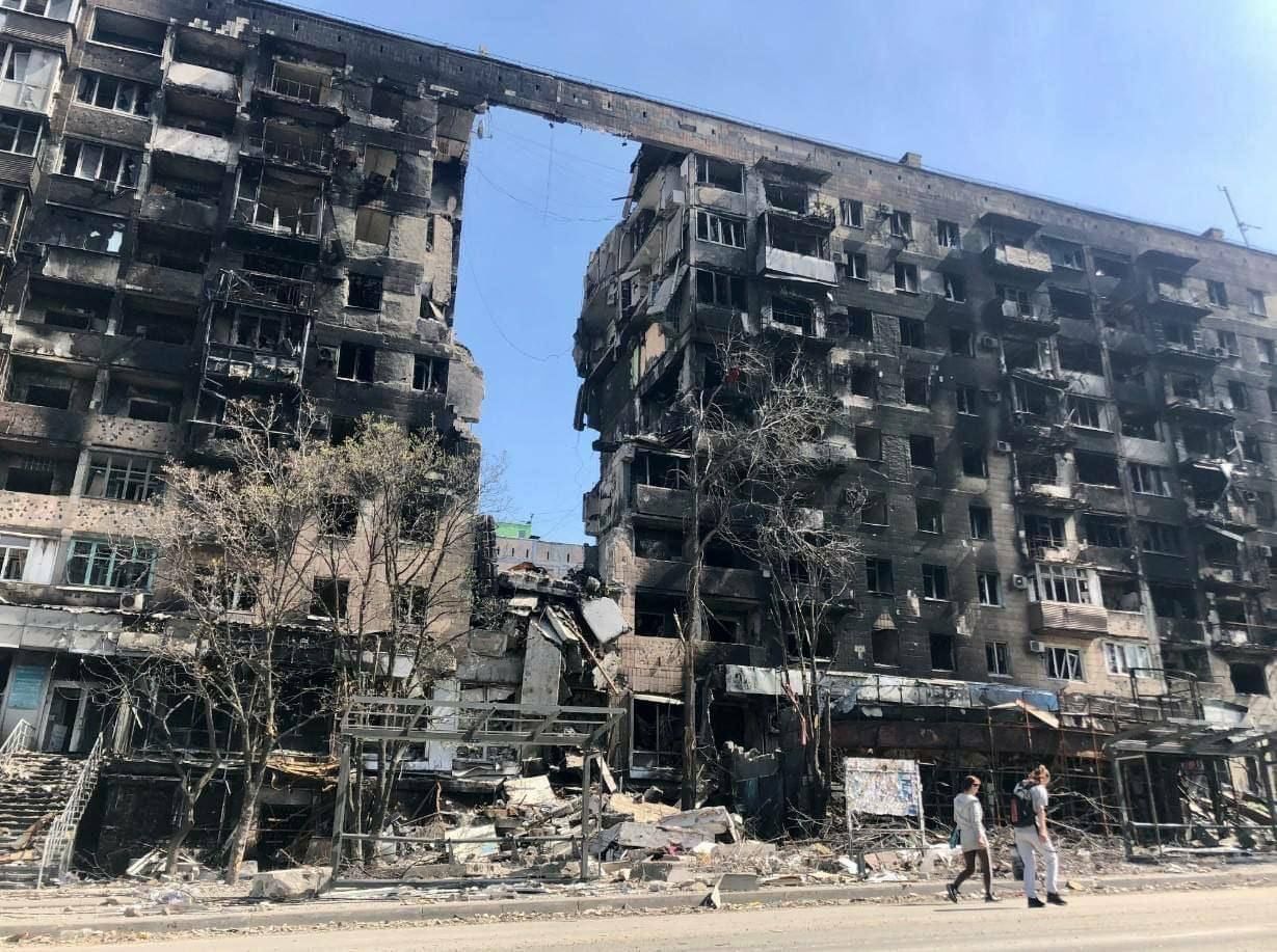 В Мариуполе сейчас остается четверть от довоенного населения В Мариуполе сейчас остается четверть от довоенного населения