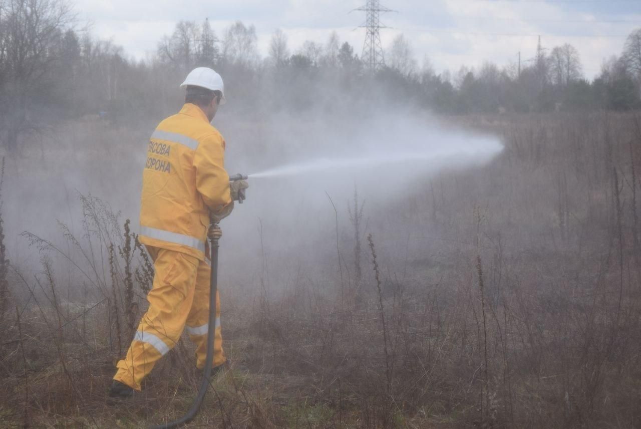 У Чорнобильській зоні знову палає: дим може піти на Київ і Вишгород