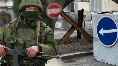 Оккупанты закрыли проезд на Запорожье в Васильевке