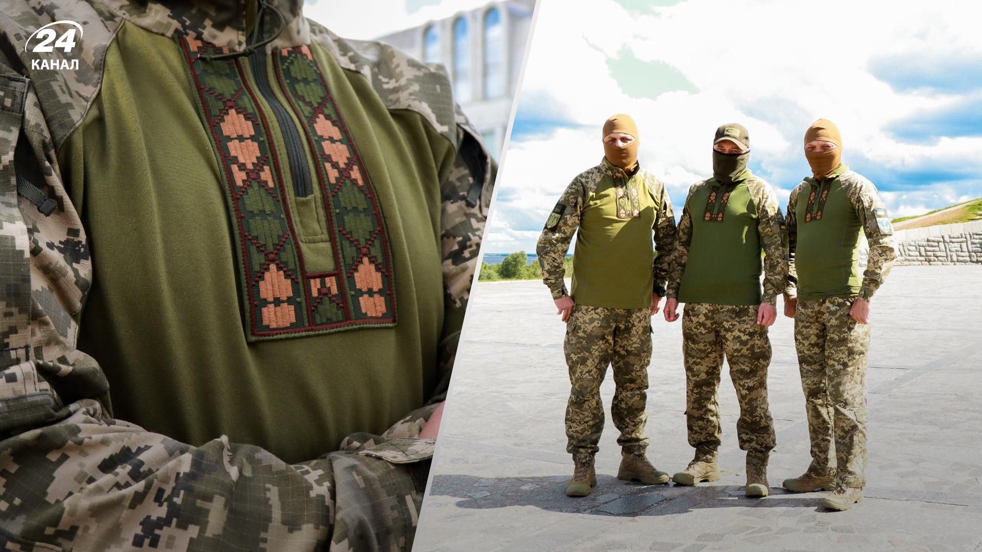 В Черкассах создали первую в мире боевую вышиванку В Черкассах создали первую в мире боевую вышиванку