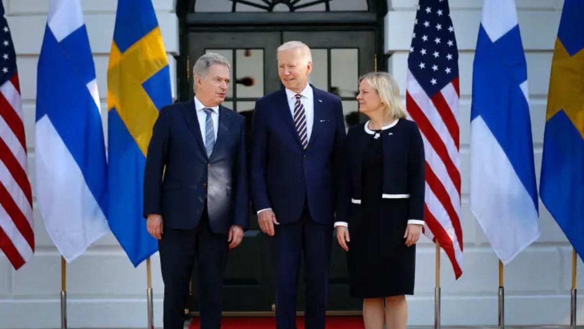 Байден приймає у Білому домі лідерів Фінляндії і Швеції, які заявили про вступ у НАТО