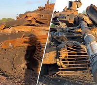 На Харківщині тероборонівці успішно розправилися з новітнім російським танком Т-90М