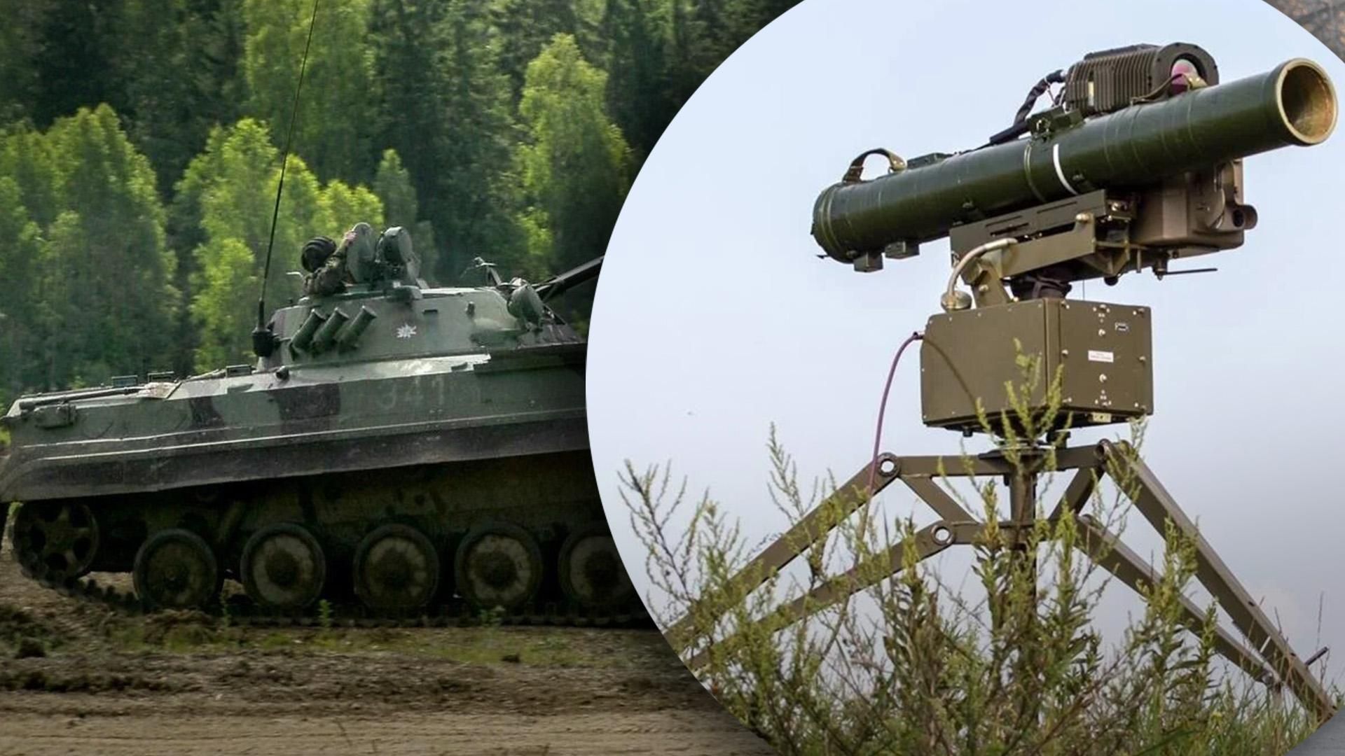 Российская БМП-2 после контакта с украинской "Стугной" ярко вспыхнула Российская БМП-2 после контакта с украинской "Стугной" ярко вспыхнула